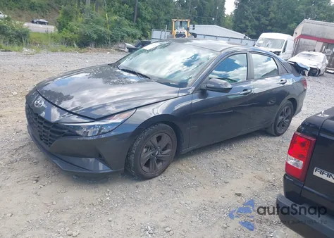 2021 Hyundai Elantra Sel z USA, uszkodzony, nr VIN 5NPLS4AG2MH026375